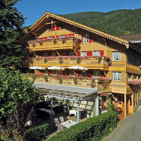 Alpenblick Hotel & Restaurant Wilderswil By Interlaken Bagian luar foto